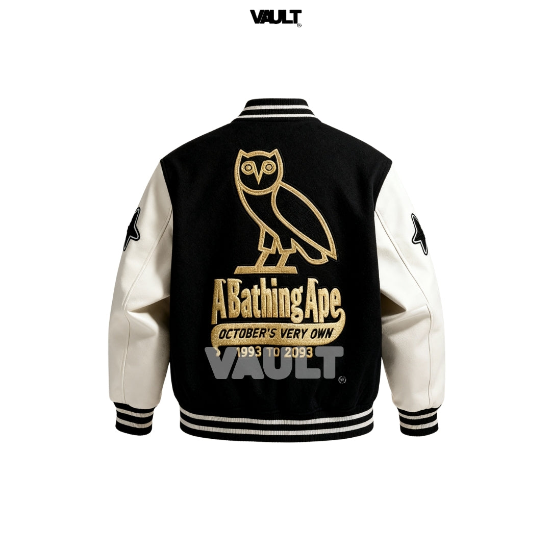 Jaqueta Varsity Bape X Ovo