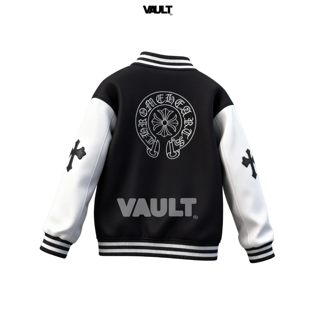 Jaqueta Varsity Chrome Hearts