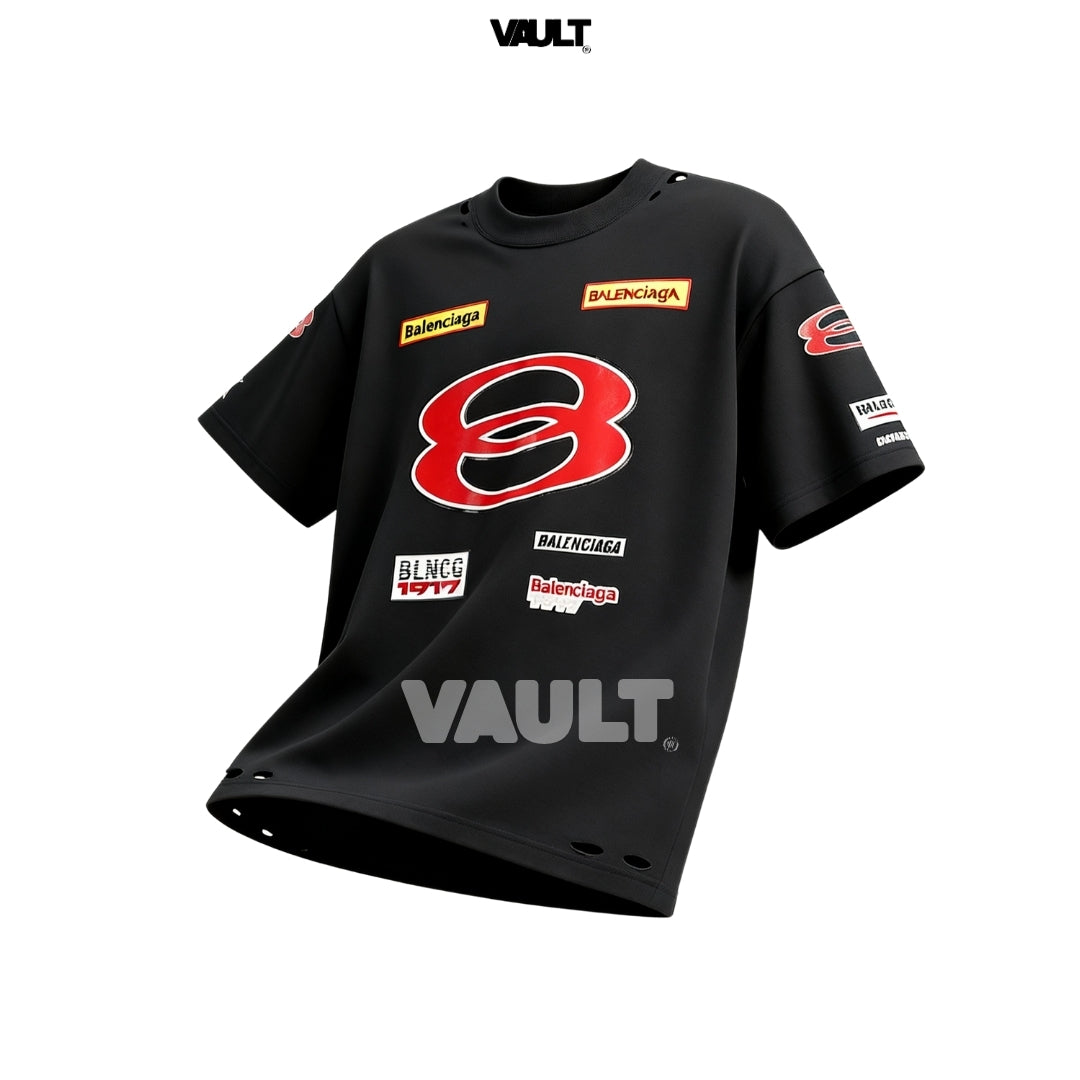Camiseta Balenciaga Sponsor Logos