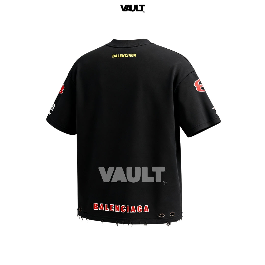 Camiseta Balenciaga Sponsor Logos