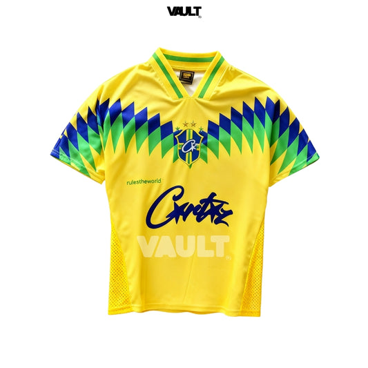Camiseta Corteiz Brasil 18 Football Jersey