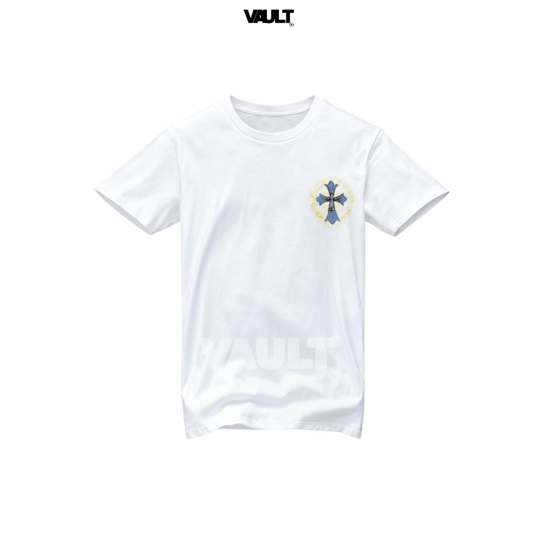 Camiseta Chrome Hearts Double Cross Blue