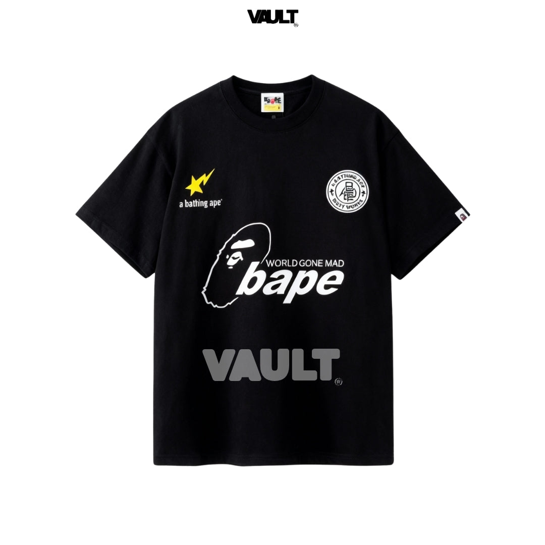 Camiseta BAPE World Gone Mad Tee