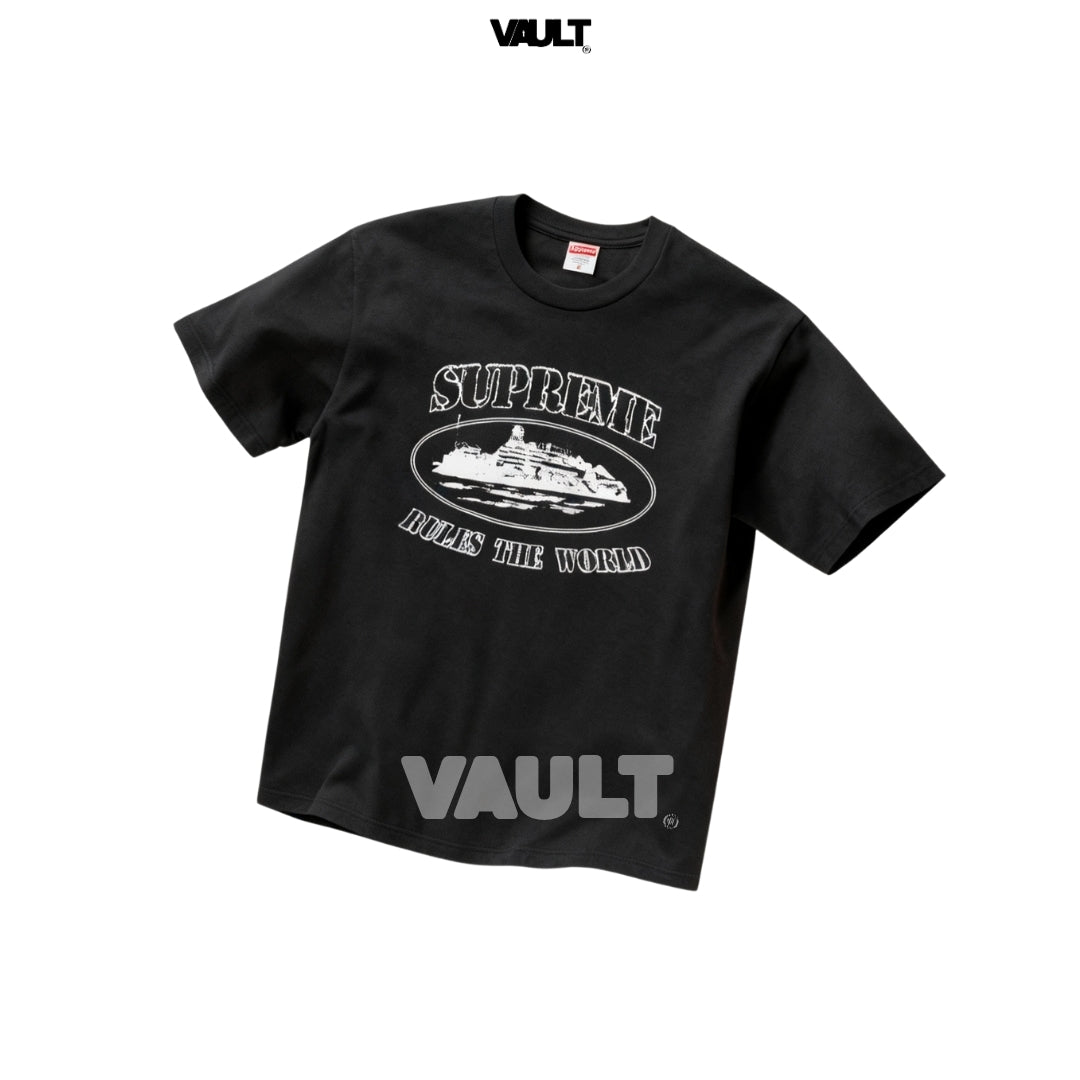 Camiseta Supreme Rules The World Tee Black