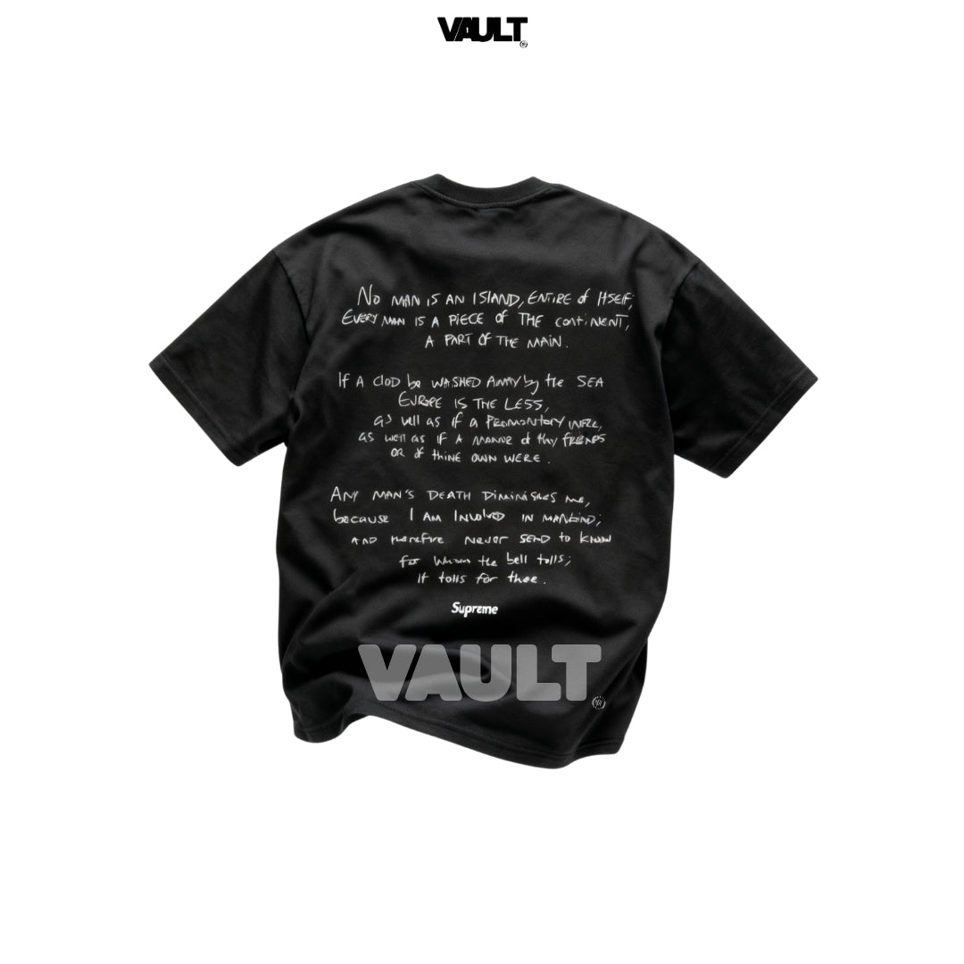 Camiseta Supreme Rules The World Tee Black