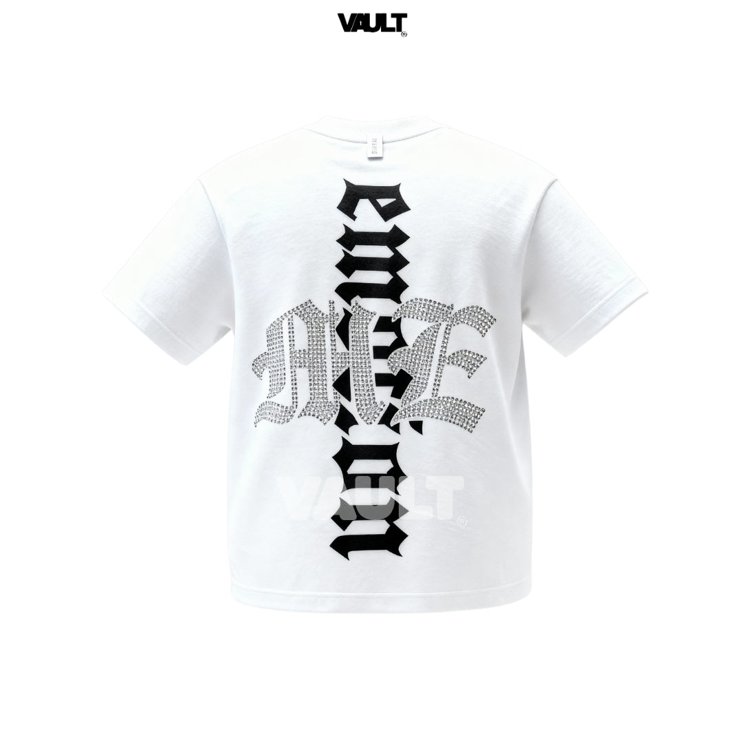 Camiseta Emotionally Unavailable Alien Rhinestone Tee