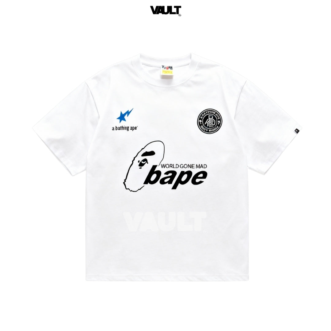 Camiseta BAPE World Gone Mad Tee
