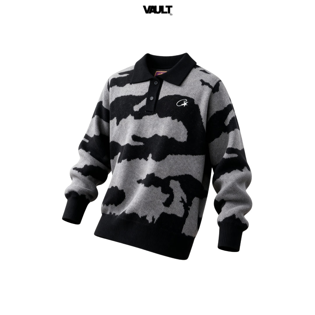 Polo Moletom Corteiz Knitted