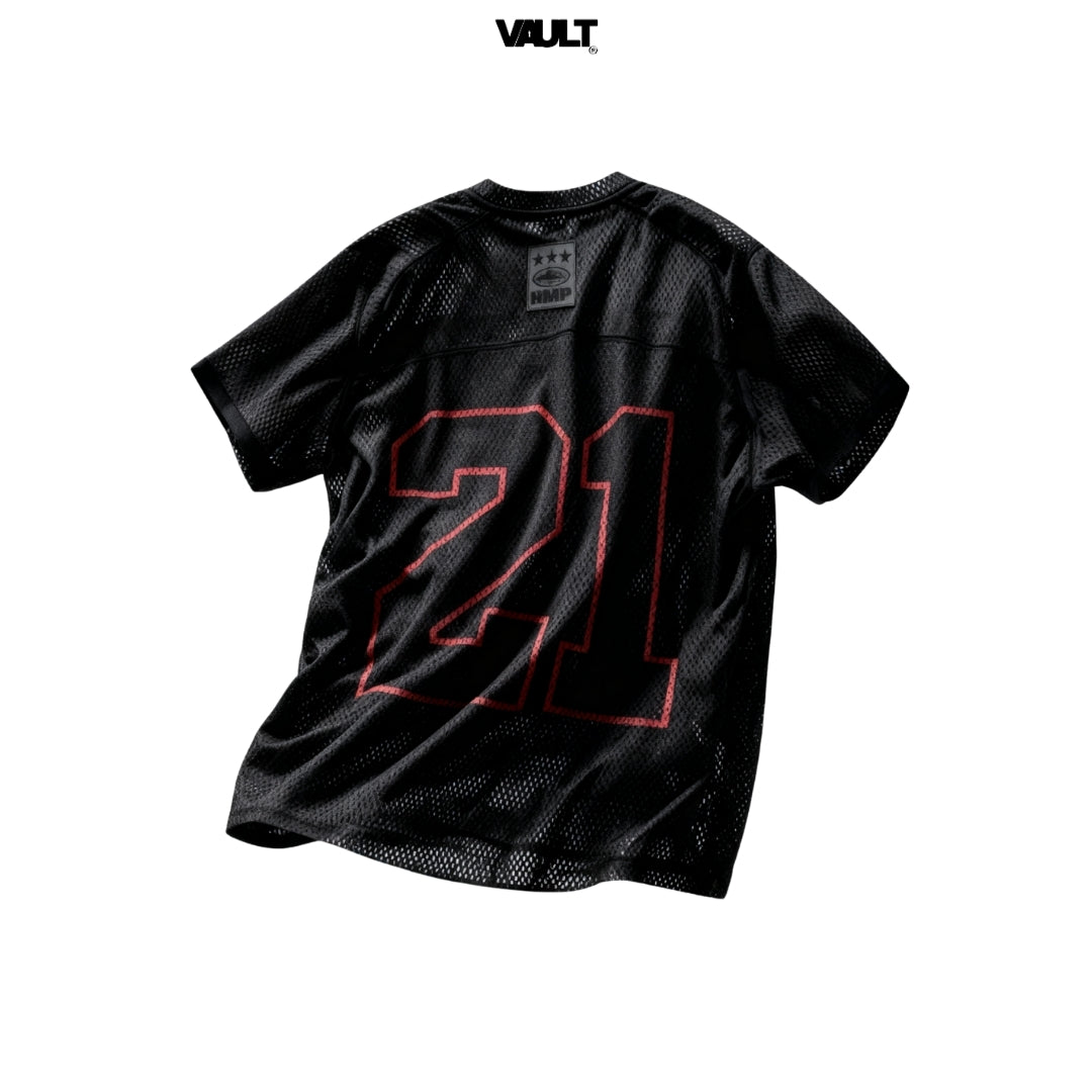 Camiseta Corteiz x 21 Savage Slaughter Gang Mesh Jersey